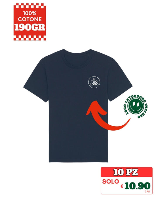 TSHIRT STAMPA LAT.CUORE GRATUITA - Italo Merch